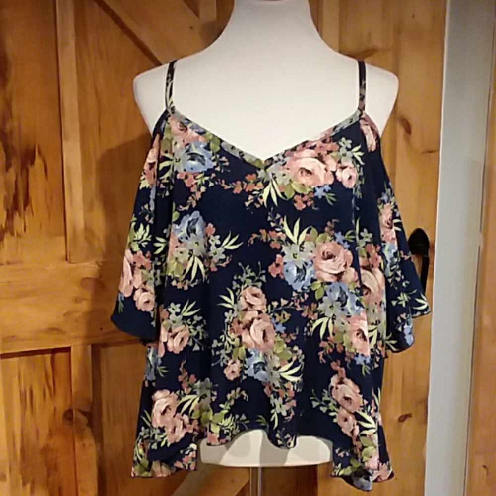 Cold shoulder blouse